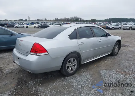 2014 Chevrolet Impala Limited Ls from USA, damaged, VIN 2G1WA5E3XE1180311